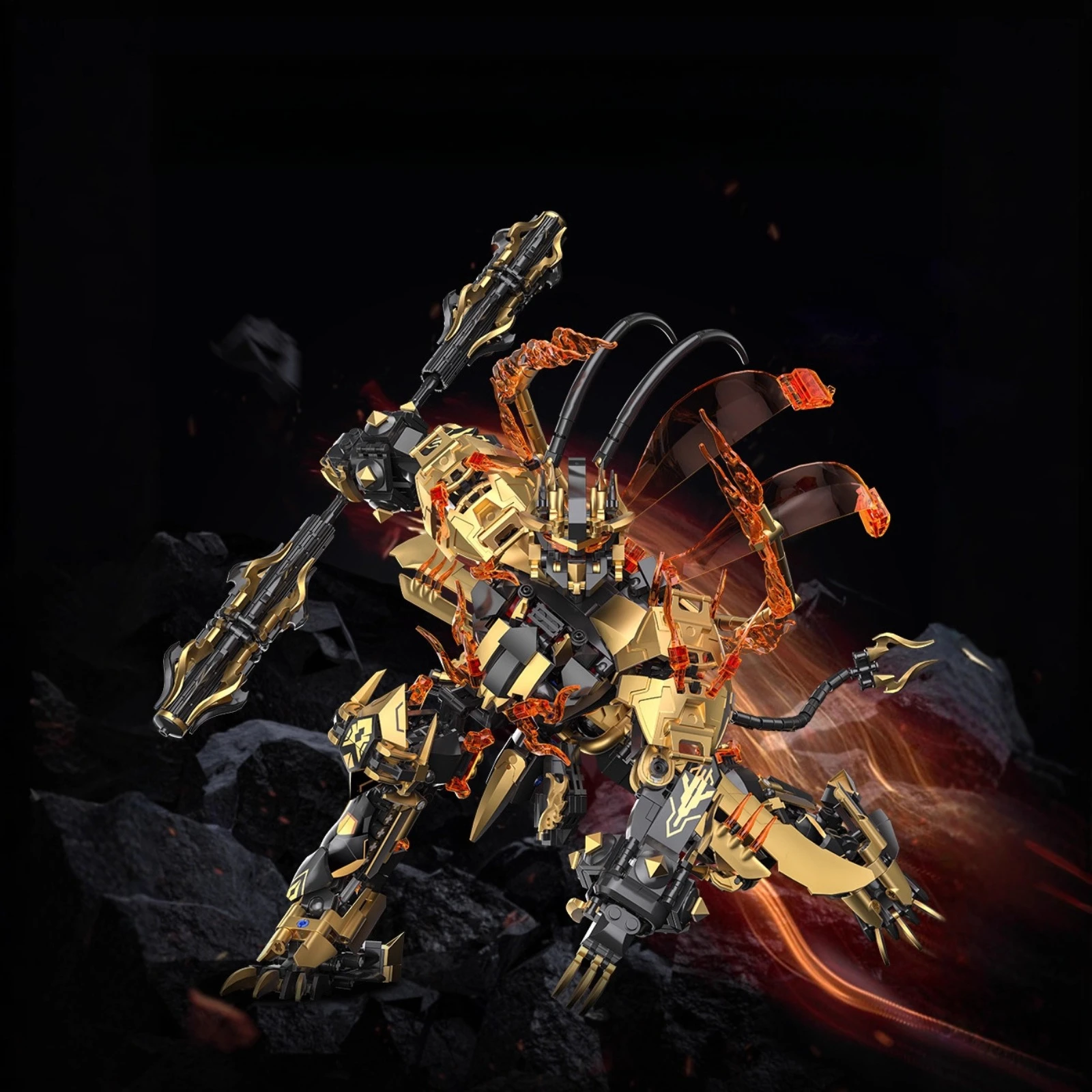 1619pcs Mecha MOC Building Block Set With Stand Mechanical Armor Robot Toy Boys Assembly Ornaments Collection Bricks Adults Gift
1619pcs Mecha MOC Building Block Set With Stand Mechanical Armor Robot Toy Boys Assembly Ornaments Collection Bricks Adults Gift