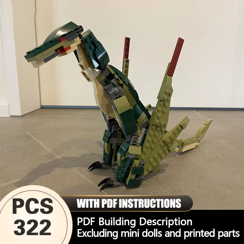 Creators Animal Series Model MOC Building Bricks Australodrakon Modular Technology Gifts Holiday Assemble Children Toys Suit
Creators Animal Series Model MOC Building Bricks Australodrakon Modular Technology Gifts Holiday Assemble Children Toys Suit