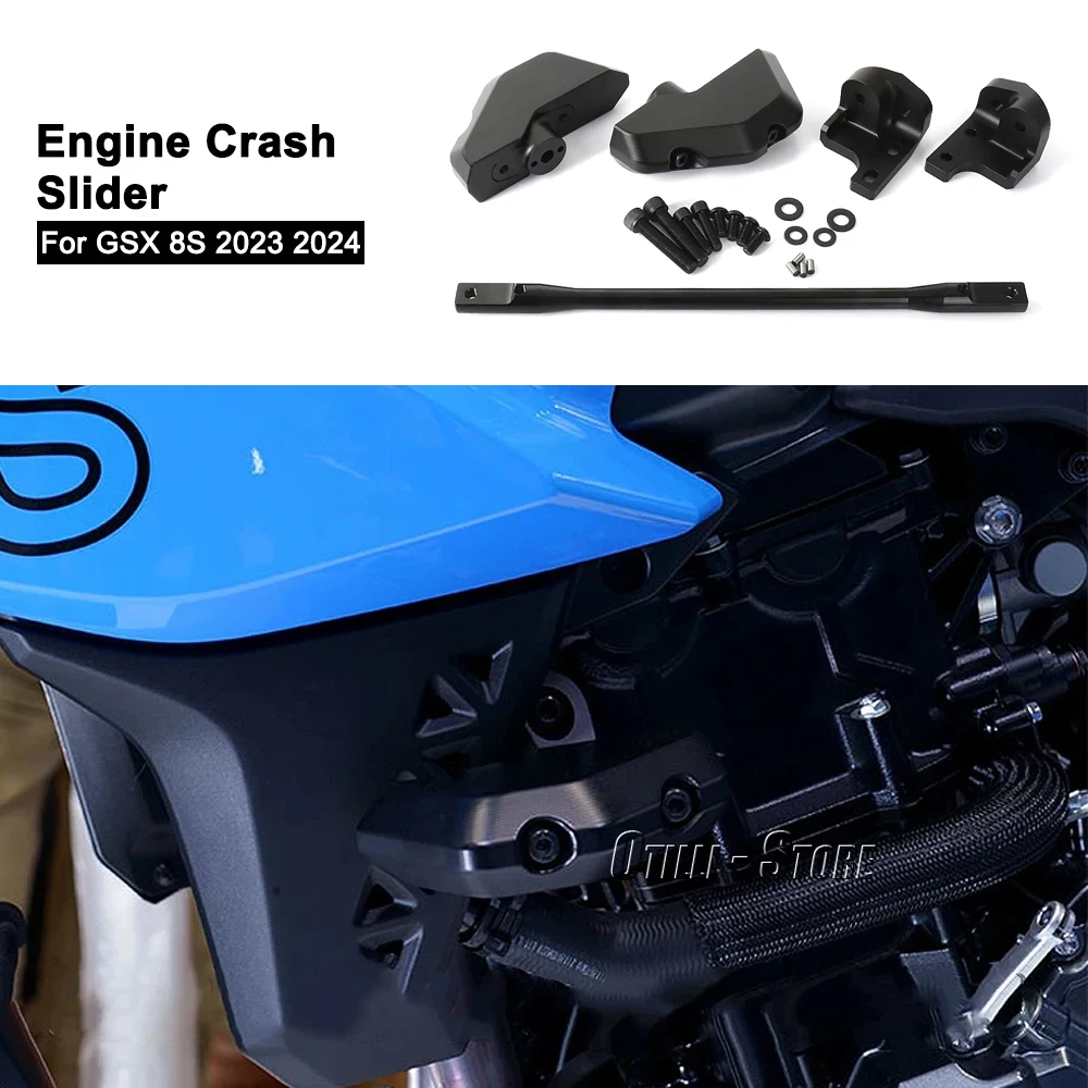 Motorcycle CNC Frame Engine Slider Crash Protection Crash Pad Set For SUZUKI GSX-8S GSX 8S GSX8S 2023 2024
Motorcycle CNC Frame Engine Slider Crash Protection Crash Pad Set For SUZUKI GSX-8S GSX 8S GSX8S 2023 2024