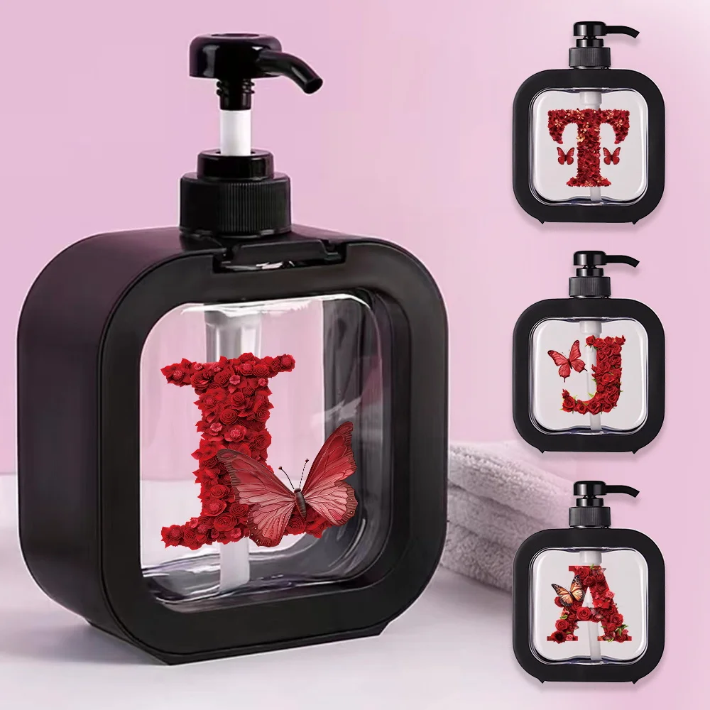 Press Type Lotion Bottle Detachable Soap Dispenser Foam Split Bottle Large Capacity For Travel Bathroom Red Rose Letter Pattern
Press Type Lotion Bottle Detachable Soap Dispenser Foam Split Bottle Large Capacity For Travel Bathroom Red Rose Letter Pattern