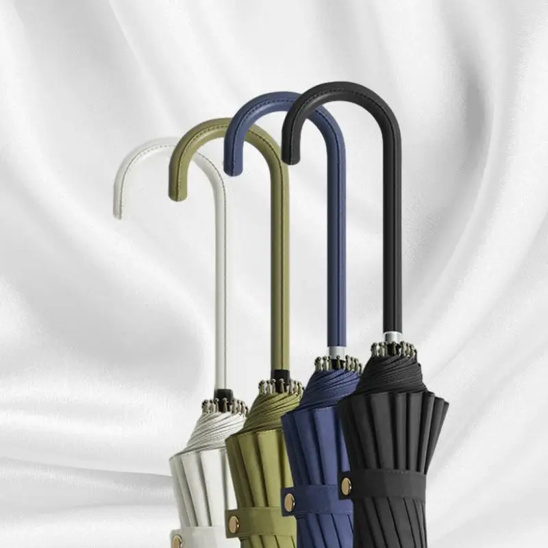 Japanese-style Long Handle Solid Color Sun and Rain Umbrella - The Perfect Accessory for All Weather ConditionsIntroducing our
Japanese-style Long Handle Solid Color Sun and Rain Umbrella - The Perfect Accessory for All Weather ConditionsIntroducing our