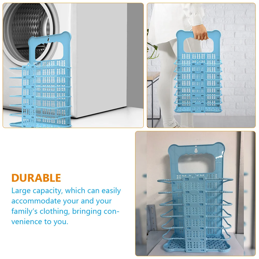 Folding Laundry Basket Hamper Storage Collapsible Large Capacity Wall Mount Bathroom Clothes Toy Plastic
Folding Laundry Basket Hamper Storage Collapsible Large Capacity Wall Mount Bathroom Clothes Toy Plastic