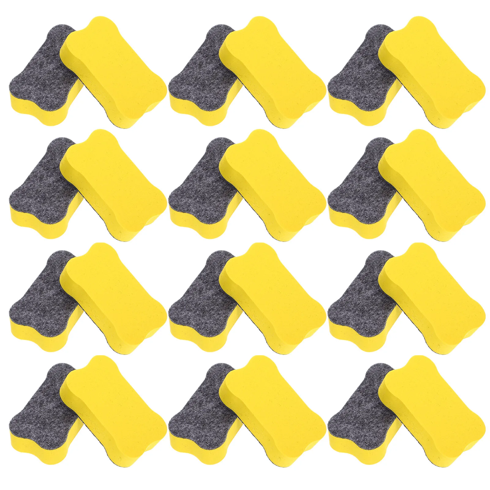 24 Pcs EVA Felt Bone Shaped Whiteboard Erasers 7x4x2cm Dry Erase Eva Felt Cloth Erasers Cleaning School Office Accessories
24 Pcs EVA Felt Bone Shaped Whiteboard Erasers 7x4x2cm Dry Erase Eva Felt Cloth Erasers Cleaning School Office Accessories