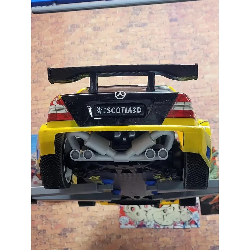 For Tamiya TT02 1/10 Toyota Yaris RC Rally Car Scale Exhaust Pipe 3D Printed Realistic Muffler Decoration Upgrade Parts
For Tamiya TT02 1/10 Toyota Yaris RC Rally Car Scale Exhaust Pipe 3D Printed Realistic Muffler Decoration Upgrade Parts