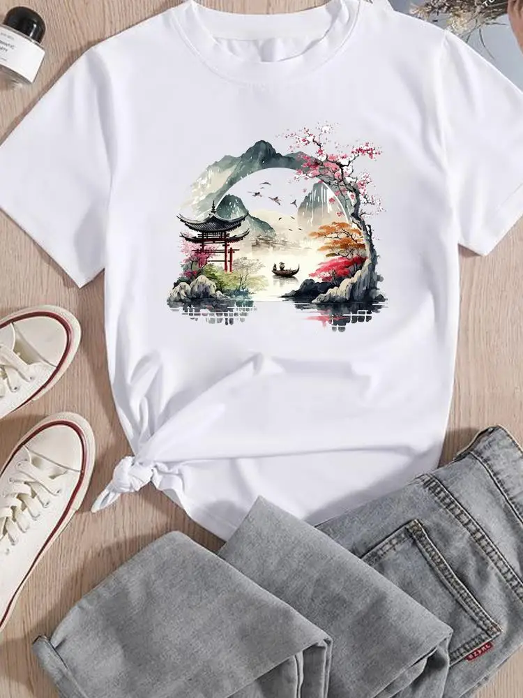 Women Lady Tshirts Printed Fashion Casual Tee Clothing Watercolor Sweet Trend 90s Printing T-Shirt Short Sleeve Graphic T Top
Women Lady Tshirts Printed Fashion Casual Tee Clothing Watercolor Sweet Trend 90s Printing T-Shirt Short Sleeve Graphic T Top