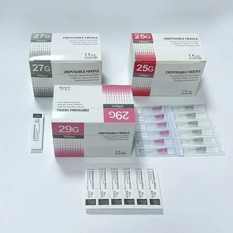 100pcs 25g 27g 29g 13mm Small Disposable Needles 27g 25mm Eyelid Tools Tattoo Needle
100pcs 25g 27g 29g 13mm Small Disposable Needles 27g 25mm Eyelid Tools Tattoo Needle