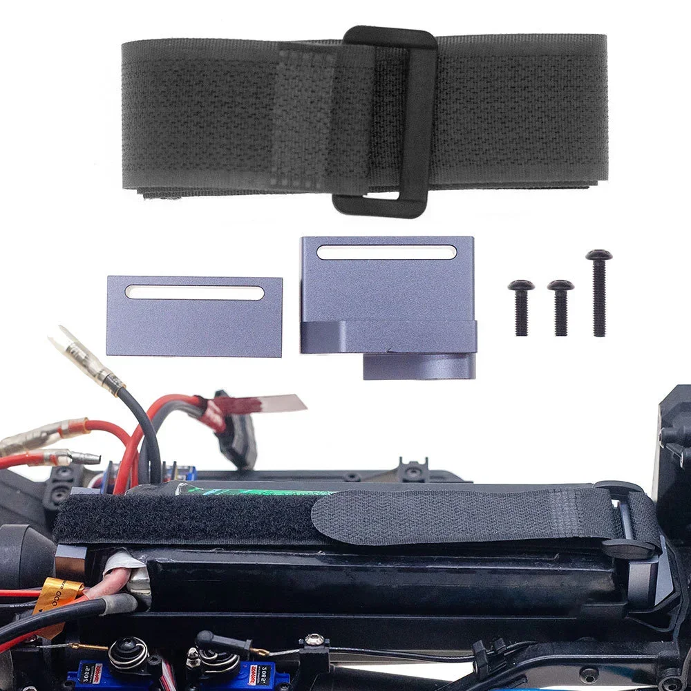Metal Tall Battery Holder Mount Hold Down with Battery Strap for 1/10 TRAXXAS TRX4 TRX6 Upgrade Parts Rc Crawler Car Truck
Metal Tall Battery Holder Mount Hold Down with Battery Strap for 1/10 TRAXXAS TRX4 TRX6 Upgrade Parts Rc Crawler Car Truck