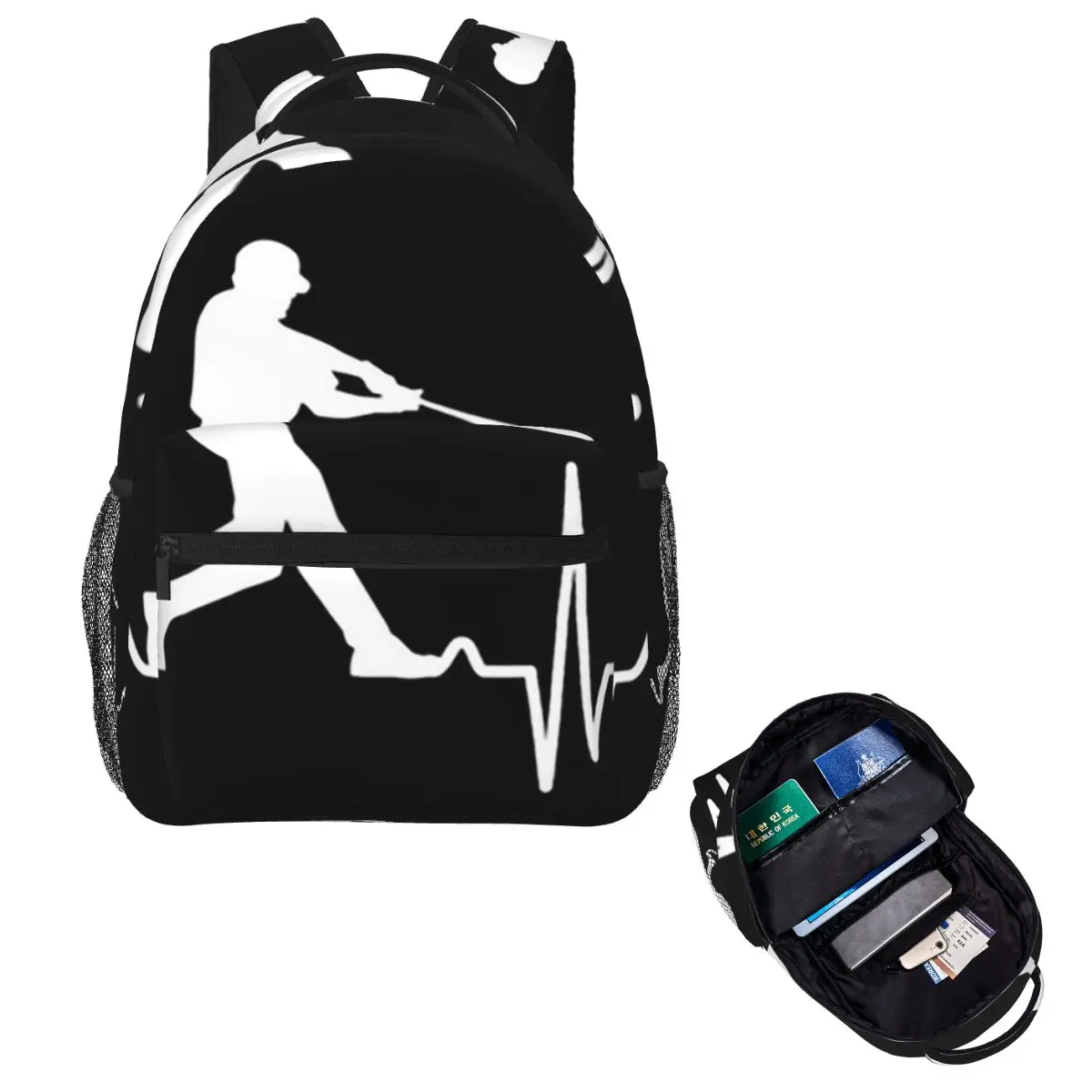 Baseball Player Heartbeat Backpack Hot Sale Daypack Large Capacity Boys Girls BookBag School Bag Shoulder Bags for Men Women
Baseball Player Heartbeat Backpack Hot Sale Daypack Large Capacity Boys Girls BookBag School Bag Shoulder Bags for Men Women