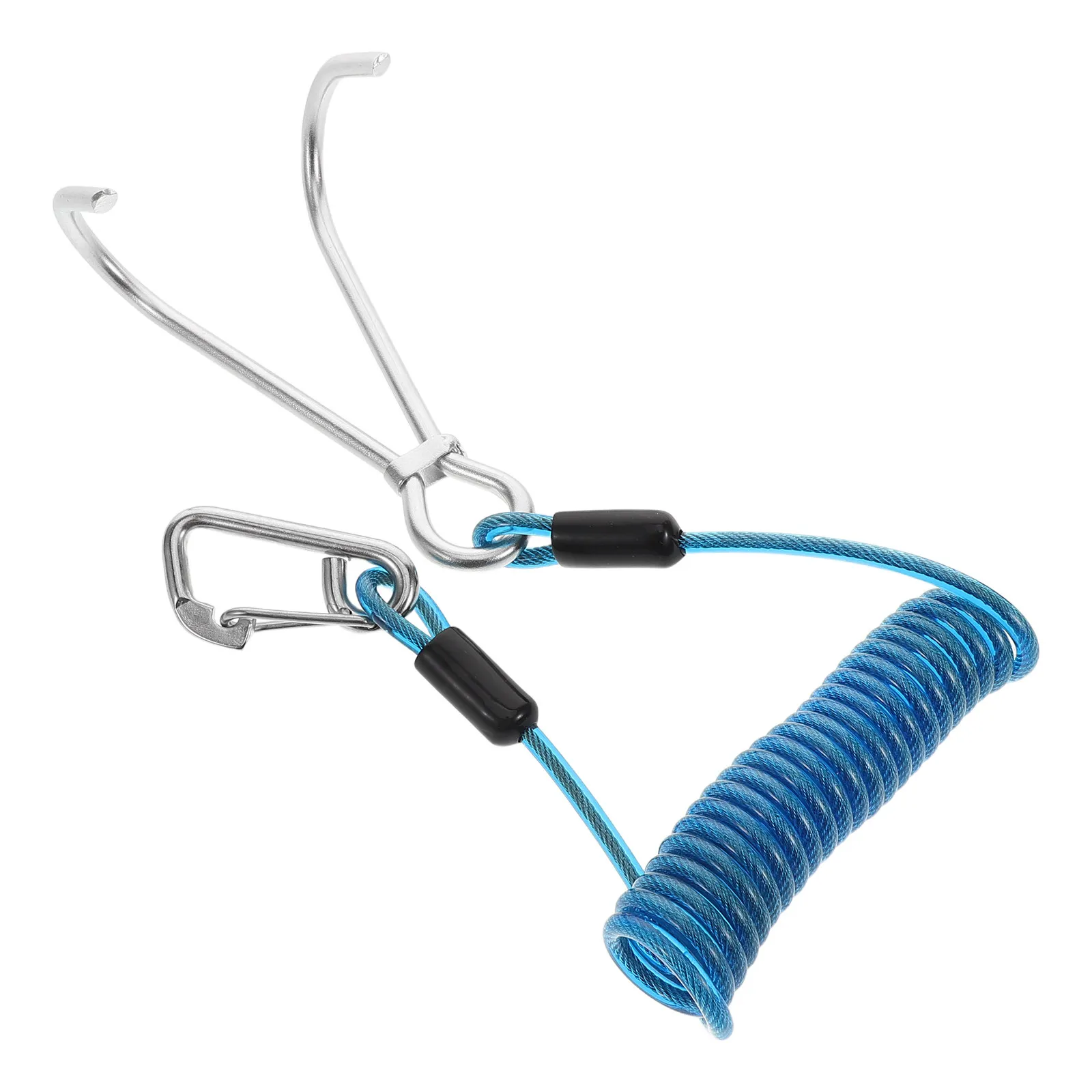 Крюк для дайвинга из нержавеющей стали с двойным креплением, пружинный страховочный трос, портативное снаряжение для дайвинга, крюки для рыбалки и работы на рифах
Крюк для дайвинга из нержавеющей стали с двойным креплением, пружинный страховочный трос, портативное снаряжение для дайвинга, крюки для рыбалки и работы на рифах