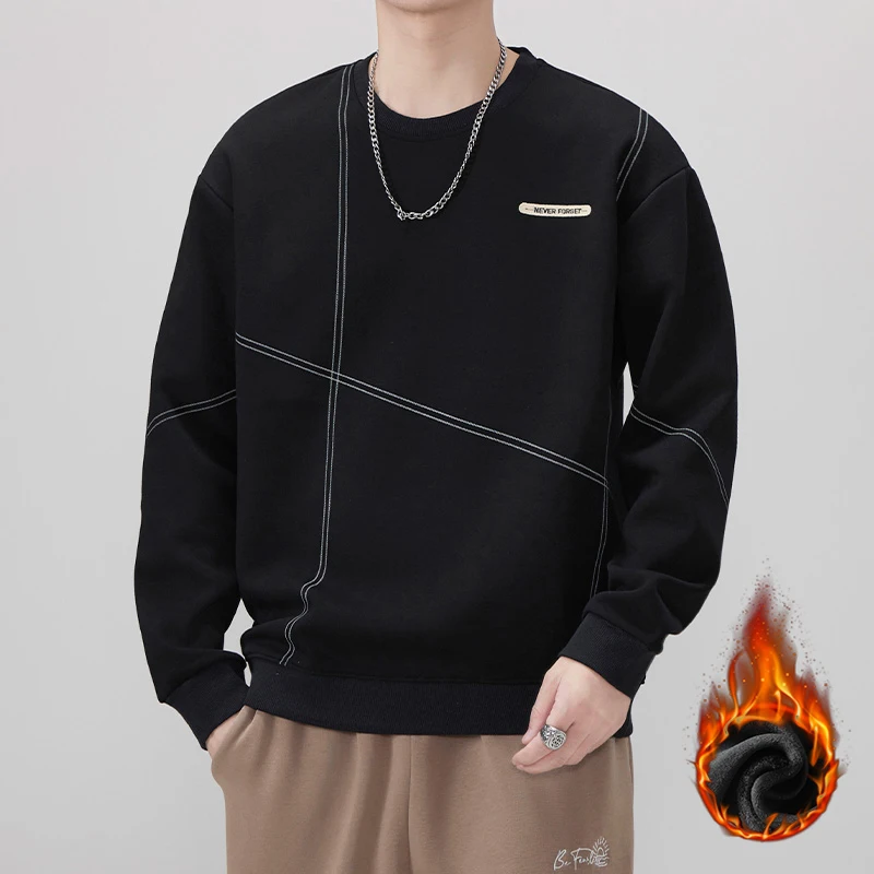 Fanceey, новый мужской плюшевый свитшот, зимний теплый мужской пуловер с круглым вырезом и длинными рукавами, повседневная осенняя спортивная одежда, топ, большие размеры M-4XL
Fanceey, новый мужской плюшевый свитшот, зимний теплый мужской пуловер с круглым вырезом и длинными рукавами, повседневная осенняя спортивная одежда, топ, большие размеры M-4XL