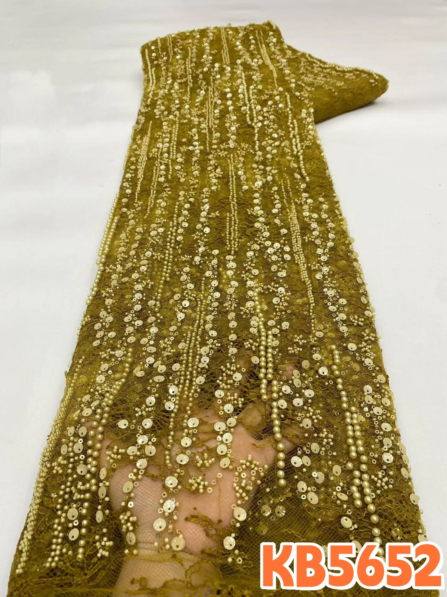 DREAMYALISI African Gold Beads Tulle Lace High Quality Nigerian Sequins Beaded French Mesh Lace for Wedding Party Sewing KB5652
DREAMYALISI African Gold Beads Tulle Lace High Quality Nigerian Sequins Beaded French Mesh Lace for Wedding Party Sewing KB5652