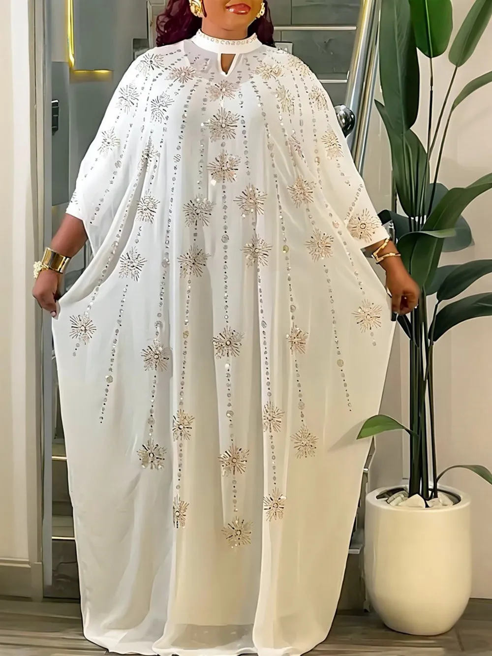 Abayas For Women Dubai African Muslim Fashion Dress Caftan Marocain Evening Party Dresses Chiffon Boubou Robe Djellaba Femme
Abayas For Women Dubai African Muslim Fashion Dress Caftan Marocain Evening Party Dresses Chiffon Boubou Robe Djellaba Femme