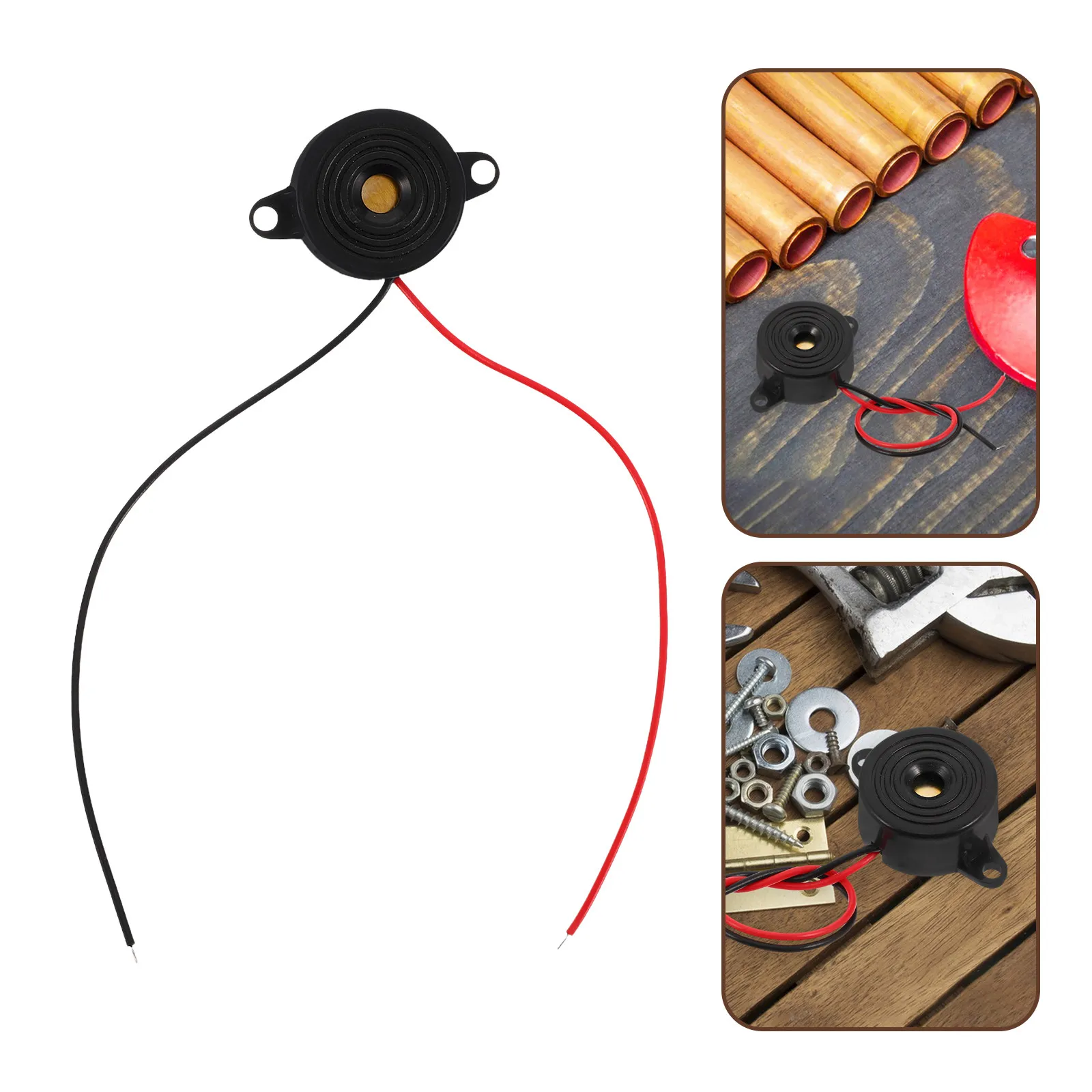 2 шт. активных пьезоэлектрических зуммеров с высокой громкостью 3-24В, электронное устройство сигнализации, зуммер для непрерывного звукового оповещения, зуммер безопасности
2 шт. активных пьезоэлектрических зуммеров с высокой громкостью 3-24В, электронное устройство сигнализации, зуммер для непрерывного звукового оповещения, зуммер безопасности