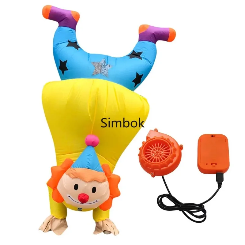 Mascot Clown Inflatable Costume for Adult Men Women Dance Parties TV Programs Carnivals Opening Celebrations
Mascot Clown Inflatable Costume for Adult Men Women Dance Parties TV Programs Carnivals Opening Celebrations