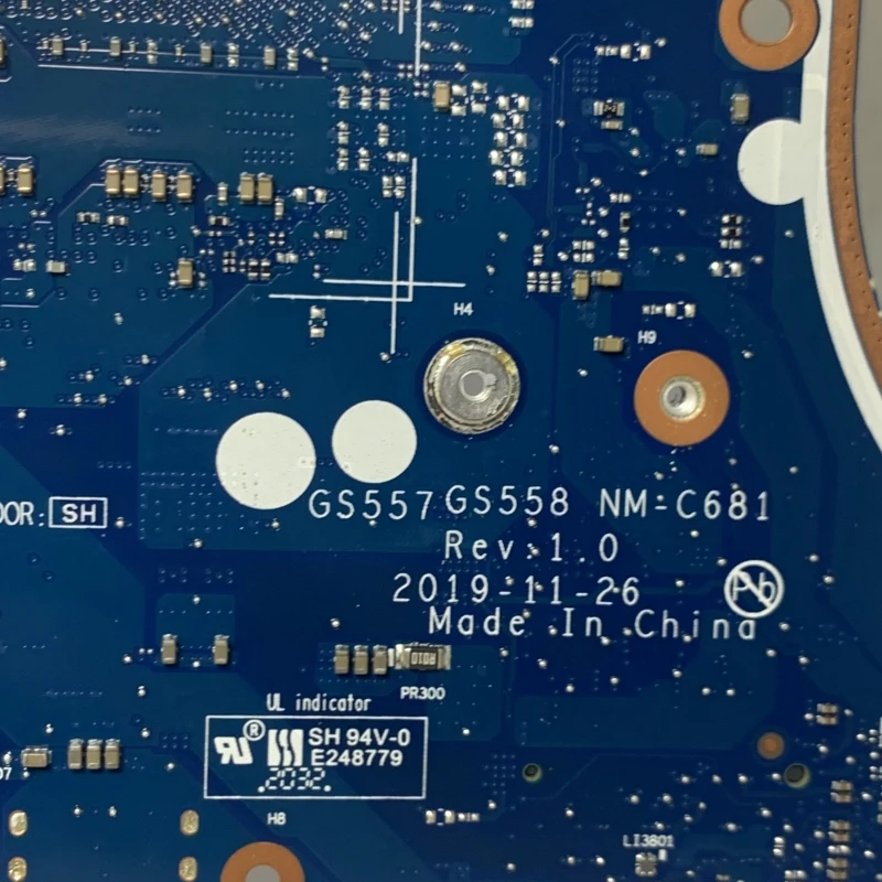 Mainboard GS557 GS558 NM-C681 For Lenovo IdeaPad 5-15IIL05 Laptop Motherboard With SRGKF I3-1005G1 CPU 100% Tested Working Well
Mainboard GS557 GS558 NM-C681 For Lenovo IdeaPad 5-15IIL05 Laptop Motherboard With SRGKF I3-1005G1 CPU 100% Tested Working Well