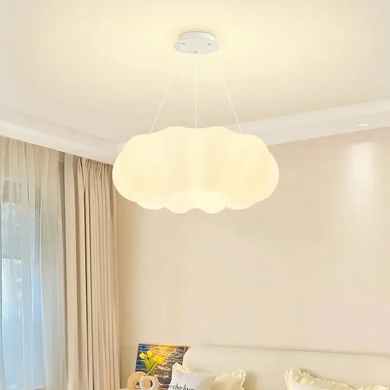 Modern Cloud Chandelier, Eye-Protection Ceiling Light for Bedroom, Living Room, Dining Room, Minimalist Home Decor
Modern Cloud Chandelier, Eye-Protection Ceiling Light for Bedroom, Living Room, Dining Room, Minimalist Home Decor