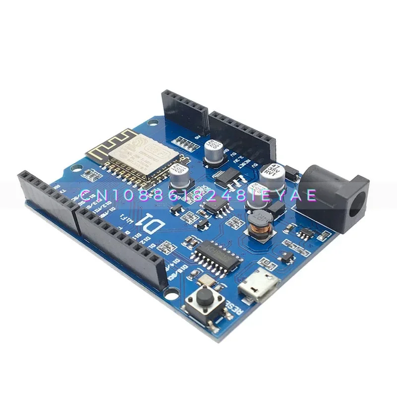 WeMos D1 WiFi Development Board ESP8266 Wireless Module ESP-12E/ESP-12F
WeMos D1 WiFi Development Board ESP8266 Wireless Module ESP-12E/ESP-12F