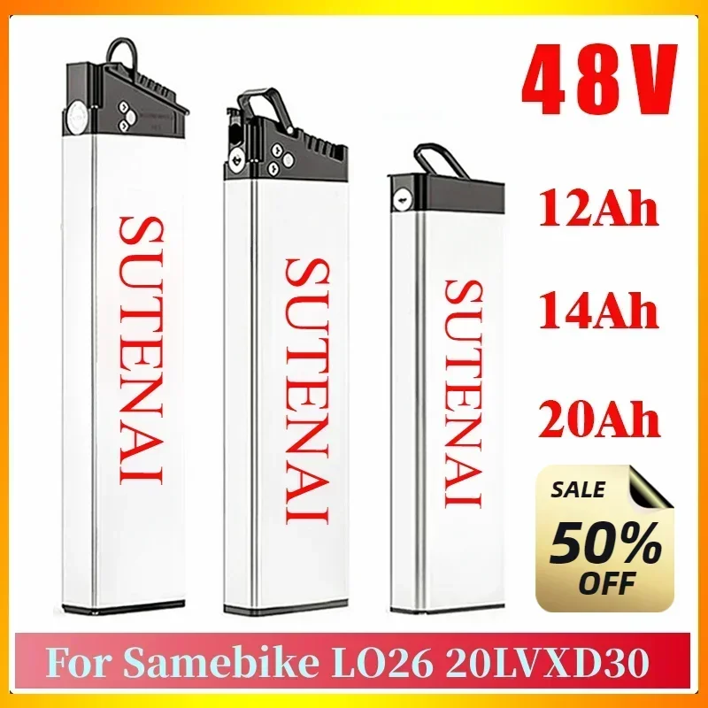 48V 20Ah Folding Ebike Battery 48V 10Ah 12Ah 14Ah for Samebike LO26 20LVXD30 DCH 006 Ebike 18650 Battery Pack Electric Bicycle
48V 20Ah Folding Ebike Battery 48V 10Ah 12Ah 14Ah for Samebike LO26 20LVXD30 DCH 006 Ebike 18650 Battery Pack Electric Bicycle