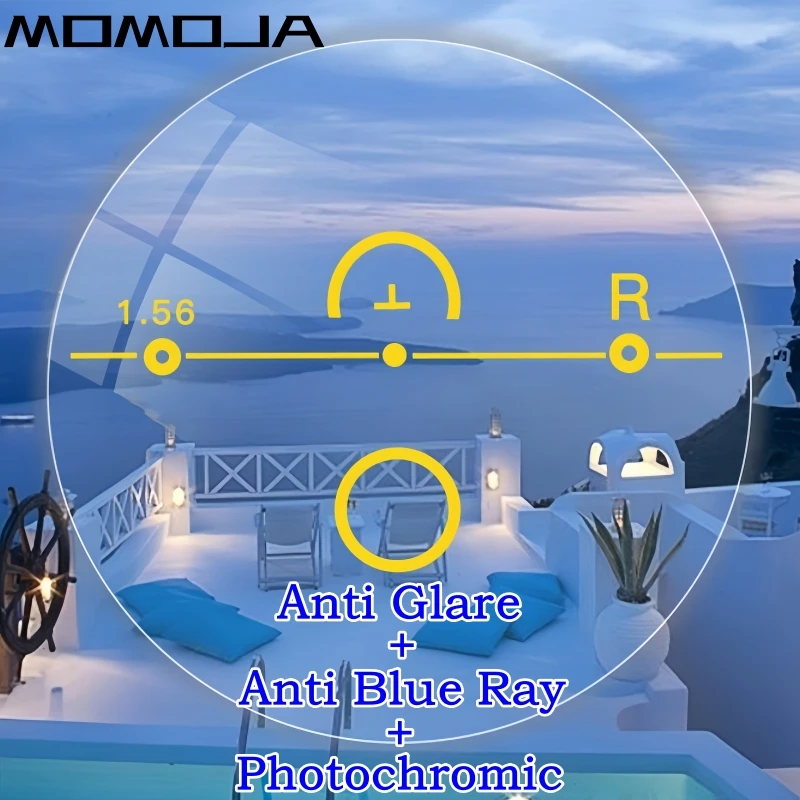 1.56/1.61/1.67/1.74 Anti Blue Light Anti Glare Free-orm Surface Wide-Angle Progressive Multifocal Drive Lens Photochromic 1 Pair
1.56/1.61/1.67/1.74 Anti Blue Light Anti Glare Free-orm Surface Wide-Angle Progressive Multifocal Drive Lens Photochromic 1 Pair