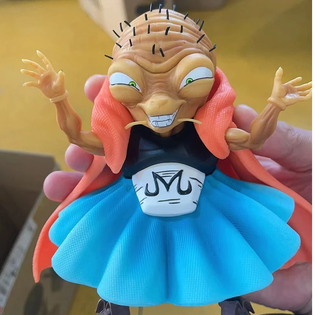 Фигурка аниме-персонажа Dragon Ball, злодей Бабиди, светящийся шар, 16 см, коллекционная модель, статуэтка GK, декор для комнаты, игрушки, подарки
Фигурка аниме-персонажа Dragon Ball, злодей Бабиди, светящийся шар, 16 см, коллекционная модель, статуэтка GK, декор для комнаты, игрушки, подарки
