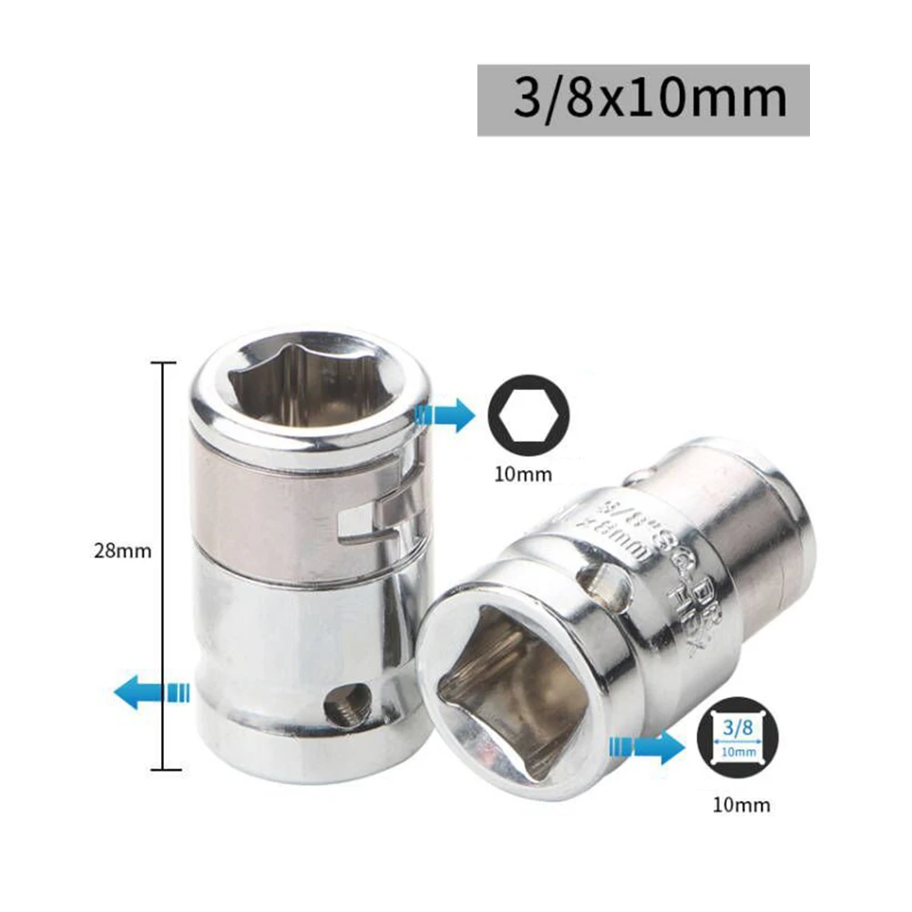 Tool Converter Silver Socket Bit 1/4 3/8 1/2 5pcs Chrome Vanadium Steel Converter Screwdriver Bit Square Drive
Tool Converter Silver Socket Bit 1/4 3/8 1/2 5pcs Chrome Vanadium Steel Converter Screwdriver Bit Square Drive