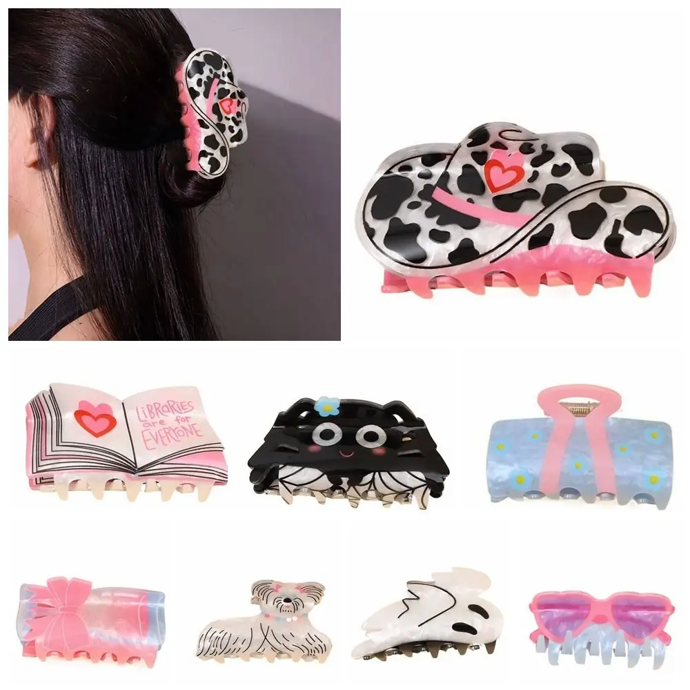 Puppy Dog Hair Claw Personalized Grab Clip Bow Flower Hair Clip Acrylic Geometry Animal Shark Clip Streetwear
Puppy Dog Hair Claw Personalized Grab Clip Bow Flower Hair Clip Acrylic Geometry Animal Shark Clip Streetwear