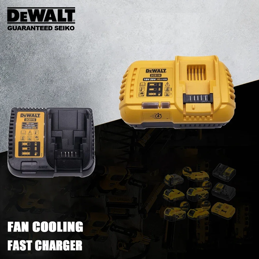 Зарядное устройство Dewalt DCB115 4A DCB118 fast 8A fanохлаждение с многомодельной защитой от заряда, универсальные, 12 В до макс. 60 в
Зарядное устройство Dewalt DCB115 4A DCB118 fast 8A fanохлаждение с многомодельной защитой от заряда, универсальные, 12 В до макс. 60 в
