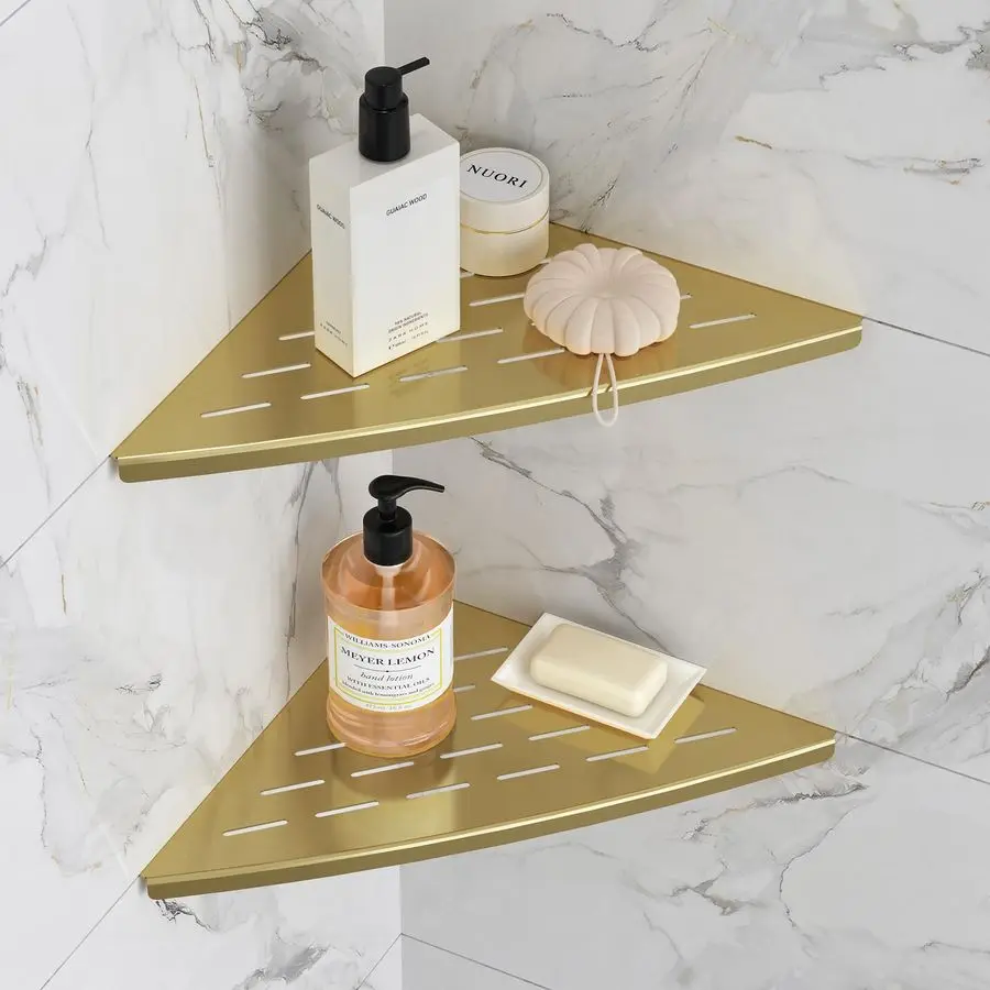 Полка для душа матовая золотистая, из нержавеющей стали 304, угловая встраиваемая полка 11,5 дюймов для плитки, плавающая полка для душа
Полка для душа матовая золотистая, из нержавеющей стали 304, угловая встраиваемая полка 11,5 дюймов для плитки, плавающая полка для душа