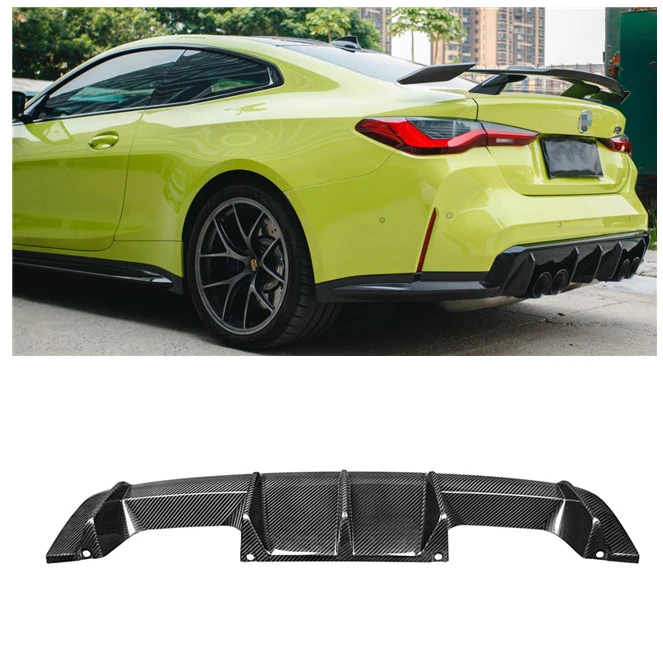 NEW 2021+ High Quality Rear Diffuser for BMW G80 G82 G83 M3 M4 OEM Style Dry Carbon Fibre Rear Bumper Diffuser
NEW 2021+ High Quality Rear Diffuser for BMW G80 G82 G83 M3 M4 OEM Style Dry Carbon Fibre Rear Bumper Diffuser