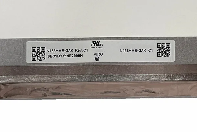 N156HME-GAK 15.6'' 144Hz Laptop LCD Screen Display Panel Replacement 1920*1080 EDP 40 Pins
N156HME-GAK 15.6'' 144Hz Laptop LCD Screen Display Panel Replacement 1920*1080 EDP 40 Pins