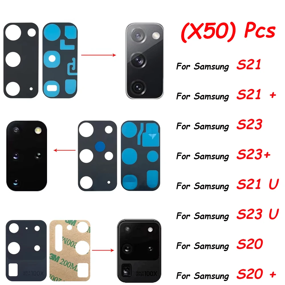 50 шт., для Samsung S23 S22 S20 Plus Ultra S20 Fe, стеклянная линза для камеры, стеклянная линза для задней камеры с клеем, запасные части + инструмент
50 шт., для Samsung S23 S22 S20 Plus Ultra S20 Fe, стеклянная линза для камеры, стеклянная линза для задней камеры с клеем, запасные части + инструмент