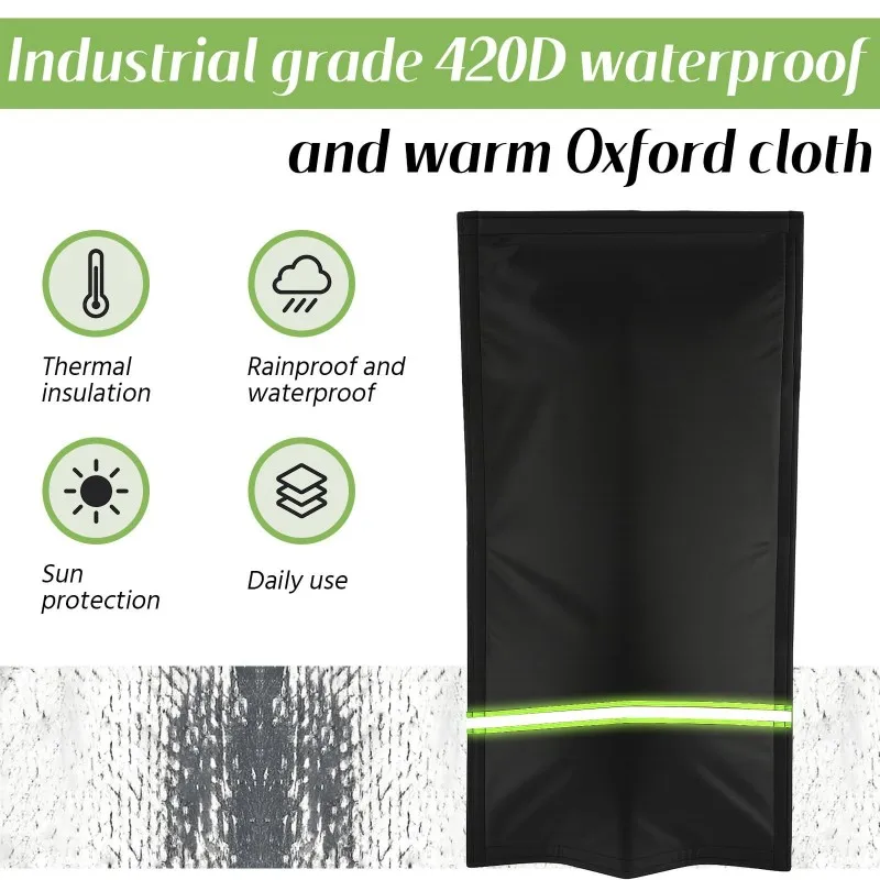 【SPECIAL】Outdoor Faucet Cover-210D Oxford Cloth With Reflective Strip, Black Magic Tape,Frost Protection
【SPECIAL】Outdoor Faucet Cover-210D Oxford Cloth With Reflective Strip, Black Magic Tape,Frost Protection