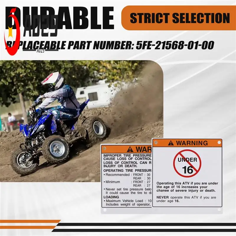 A029-Car Accessories Warning Decals Stickers Labels Aluminum Backed For Yamaha
A029-Car Accessories Warning Decals Stickers Labels Aluminum Backed For Yamaha