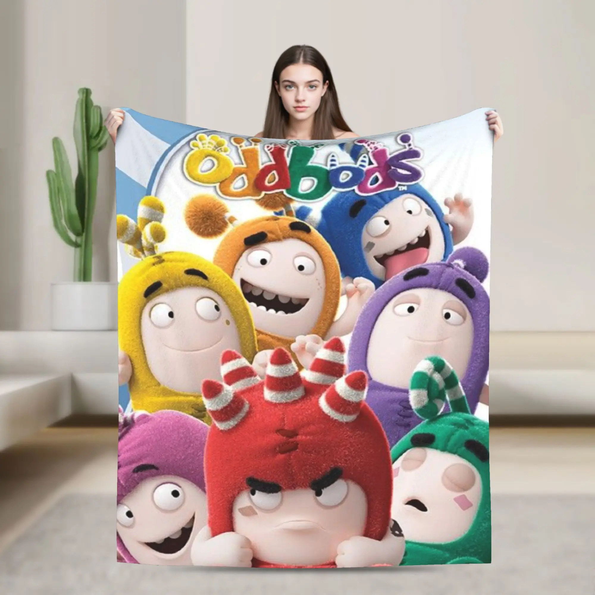 Cartoon O-Oddbods Blankets Fleece Funny Warm Throw Blanket for Bedspread Spring/Autumn,
Cartoon O-Oddbods Blankets Fleece Funny Warm Throw Blanket for Bedspread Spring/Autumn,