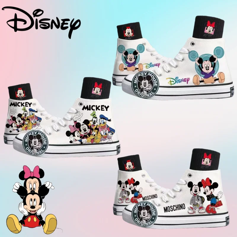 Disney Cute Mickey for Boys and Girls New Simple Design Casual and Versatile Lightweight Non-slip Couple Cartoon Canvas Shoes
Disney Cute Mickey for Boys and Girls New Simple Design Casual and Versatile Lightweight Non-slip Couple Cartoon Canvas Shoes