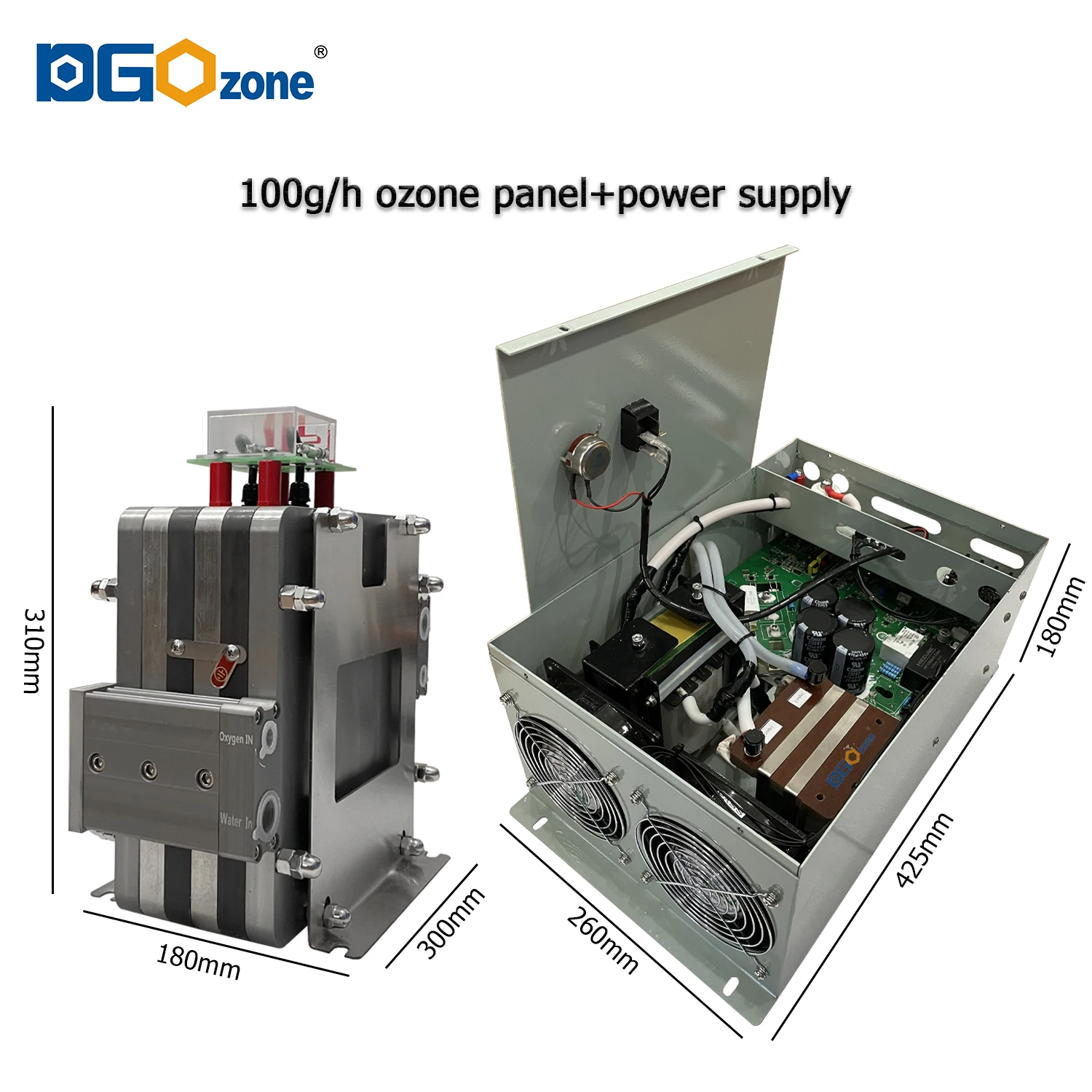 100g/h Industrial ozone generators with IGBT power supply for purifying water/sewage/water factory Ozonator DGOzone
100g/h Industrial ozone generators with IGBT power supply for purifying water/sewage/water factory Ozonator DGOzone