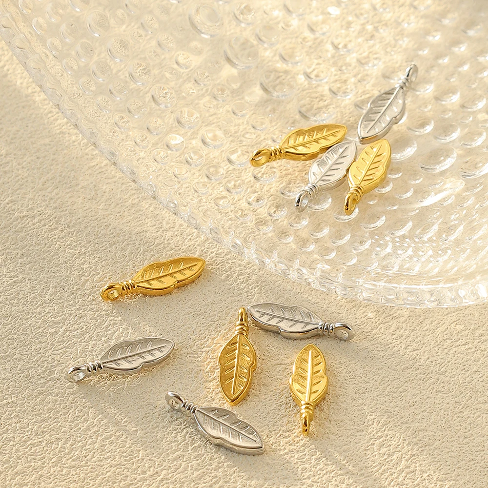 5pcs Hot Sale Stainless Steel Leaf accessories Wholesale DIY Necklace Bracelet Modification
5pcs Hot Sale Stainless Steel Leaf accessories Wholesale DIY Necklace Bracelet Modification