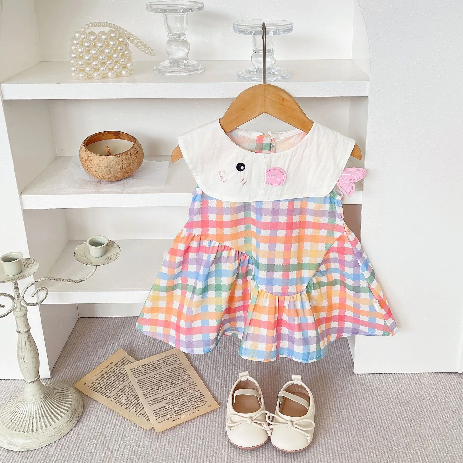 (Girl 0-3 Years Old) Girl Ins Summer Girl Skirts Princess Korean Checkered Dress 2025 Baby Vest Children's Fashionable
(Girl 0-3 Years Old) Girl Ins Summer Girl Skirts Princess Korean Checkered Dress 2025 Baby Vest Children's Fashionable