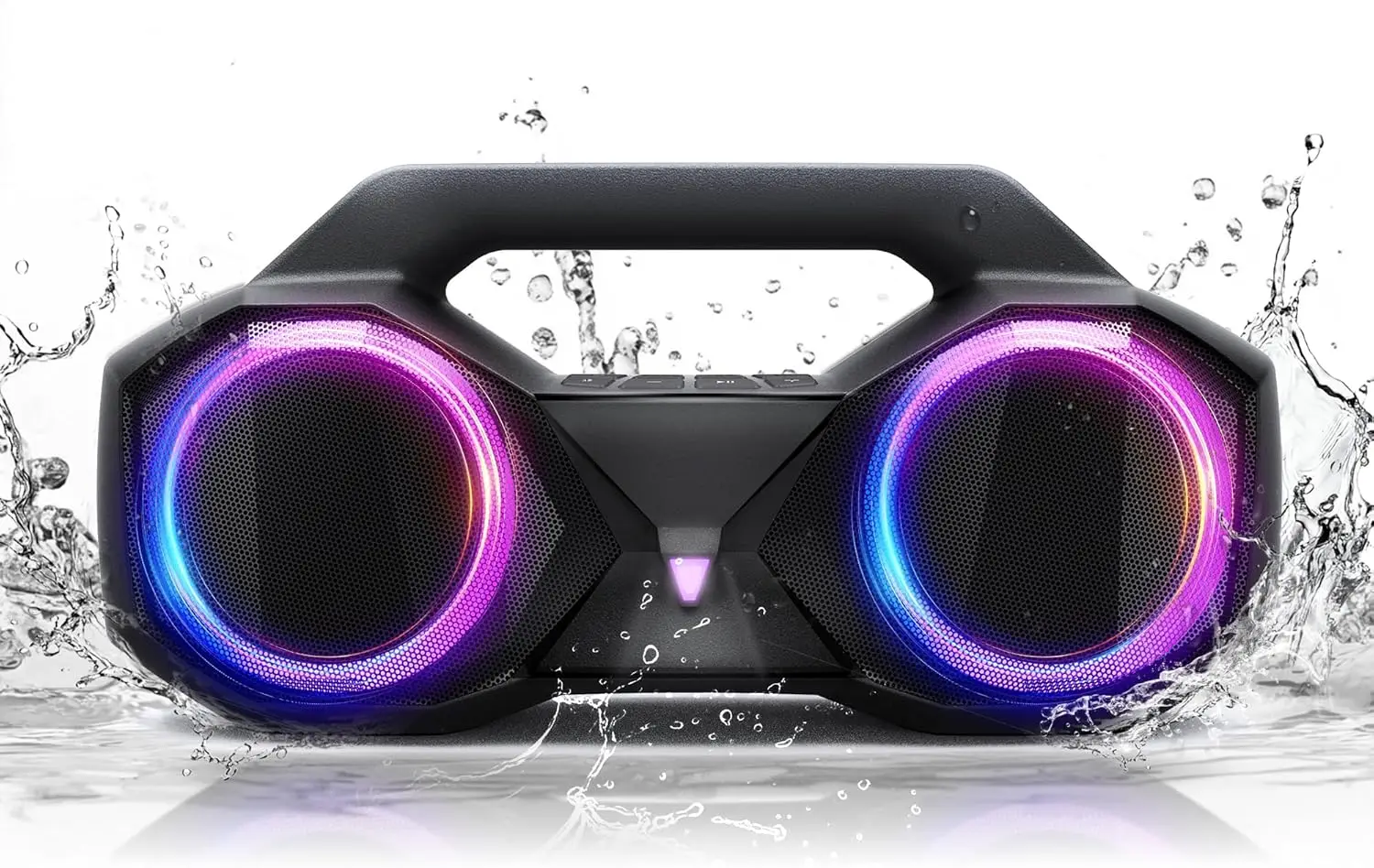 Портативная Bluetooth-колонка 80 Вт с мощными басами, 20 часов работы, водонепроницаемость IPX7, RGB-подсветка, TWS для вечеринок на открытом воздухе и дома
Портативная Bluetooth-колонка 80 Вт с мощными басами, 20 часов работы, водонепроницаемость IPX7, RGB-подсветка, TWS для вечеринок на открытом воздухе и дома