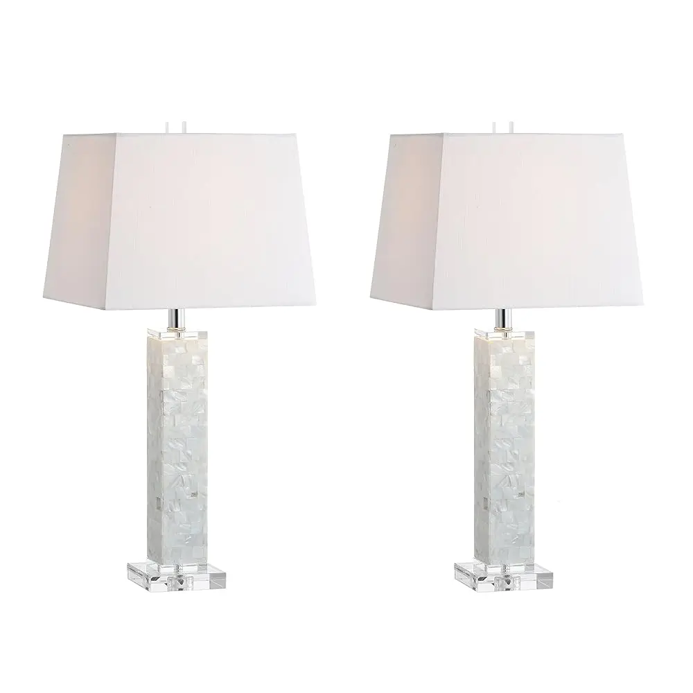 Jyl1053A-Set2 Набор из 2 настольных ламп Noelle 28,5 дюйма Светодиодная настольная лампа в виде ракушки Прибрежная современная прикроватная настольная тумбочка для
Jyl1053A-Set2 Набор из 2 настольных ламп Noelle 28,5 дюйма Светодиодная настольная лампа в виде ракушки Прибрежная современная прикроватная настольная тумбочка для
