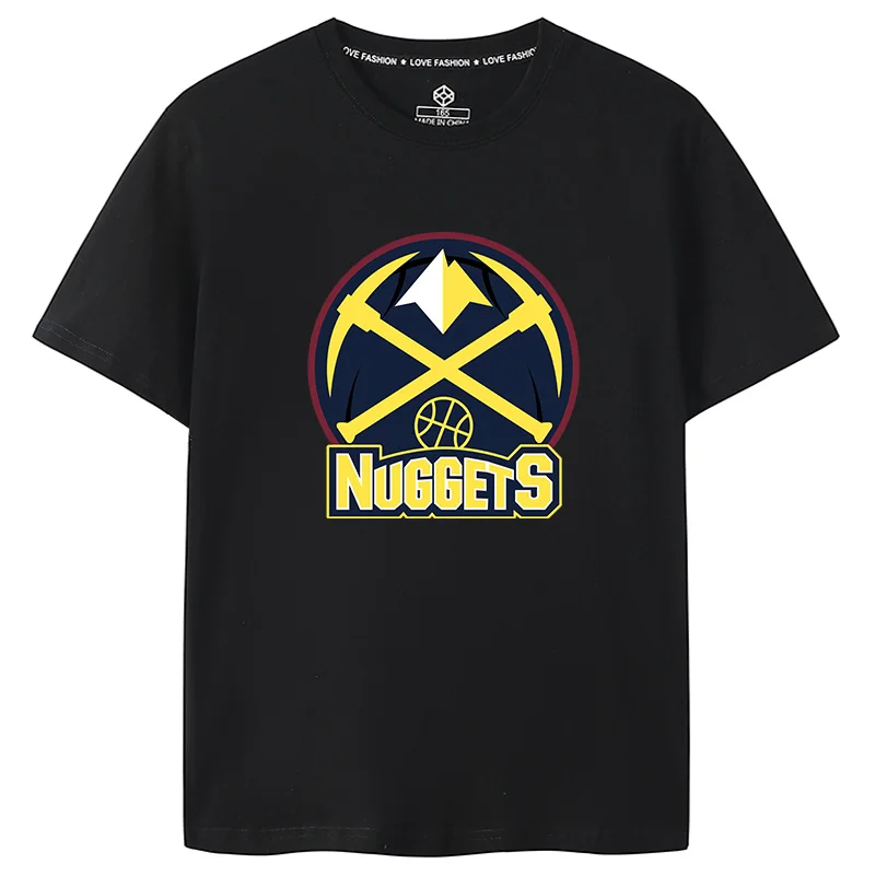 Nuggets 2025 New LOGO Short-sleeved T-shirt Men's Yokic Murray Wei Shao American Casual Basketball Training Clothes Summer
Nuggets 2025 New LOGO Short-sleeved T-shirt Men's Yokic Murray Wei Shao American Casual Basketball Training Clothes Summer