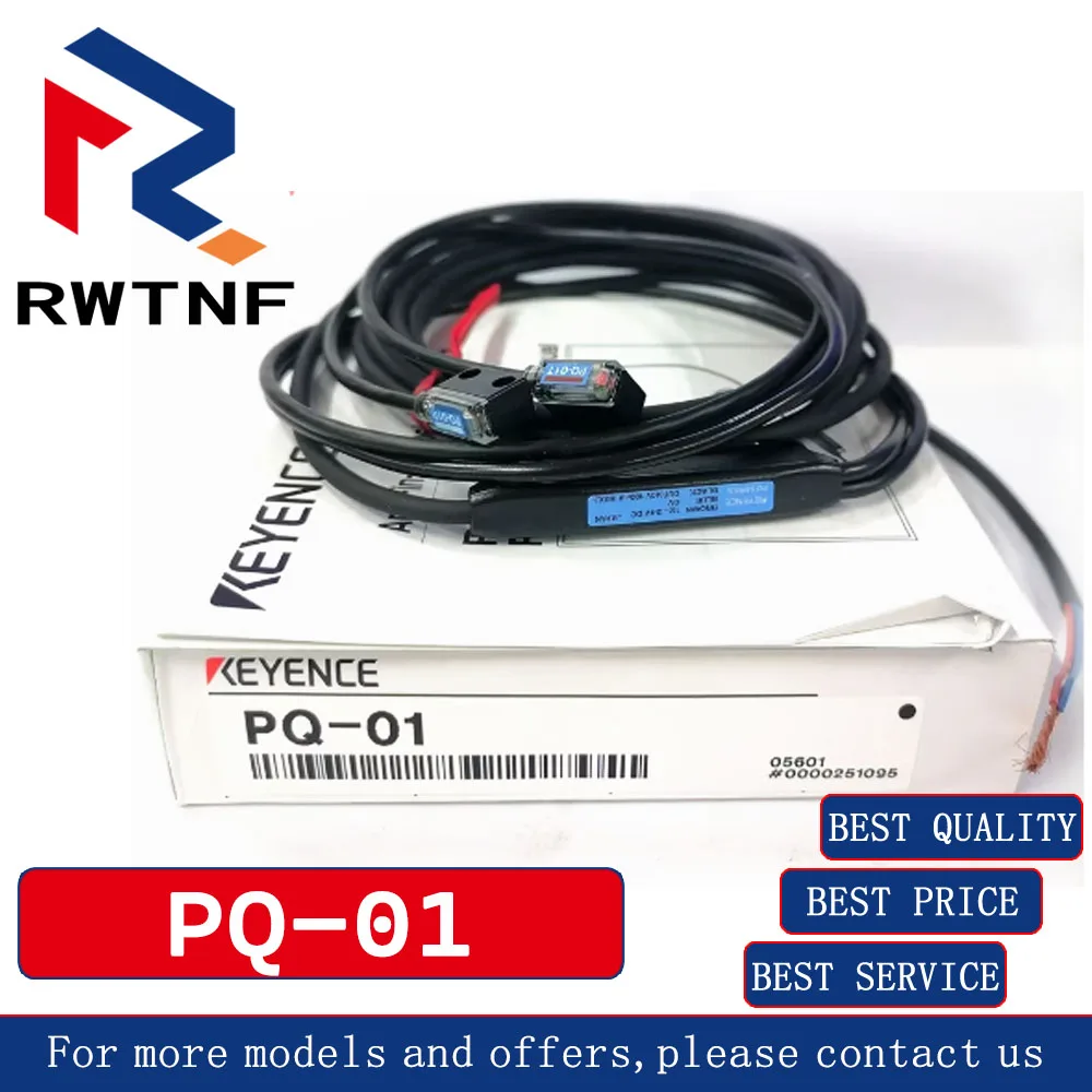 Brand New Genuine PQ-01(PQ-01T +PQ-01R) KEYENCE Photoelectric switch sensor for point-to-point, 100% original warehouse stock
Brand New Genuine PQ-01(PQ-01T +PQ-01R) KEYENCE Photoelectric switch sensor for point-to-point, 100% original warehouse stock