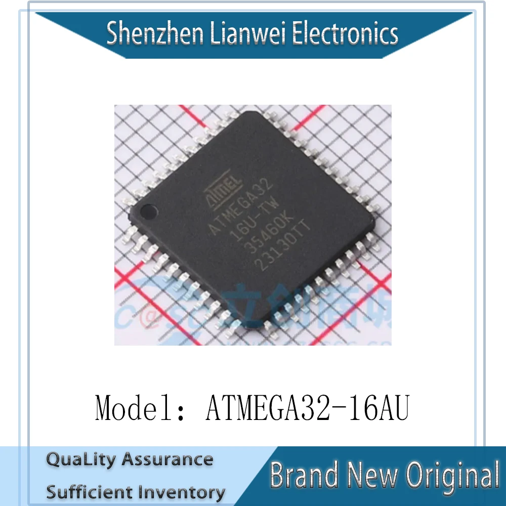 (1-10 Piece) 100% New Original ATMEGA32-16AU ATMEGA32 IC MCU Chipset TQFP-44
(1-10 Piece) 100% New Original ATMEGA32-16AU ATMEGA32 IC MCU Chipset TQFP-44