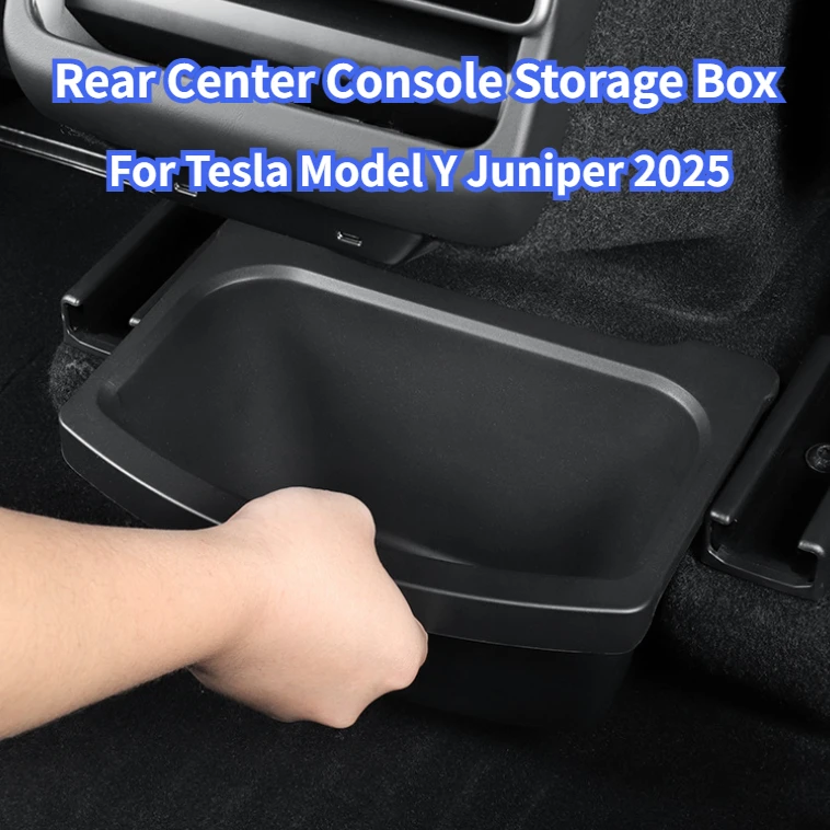 Для Tesla Model Y Juniper 2025 ящик для хранения на задней центральной консоли TPE органайзер коробка мусорное ведро под сиденьем чехол для хранения аксессуары
Для Tesla Model Y Juniper 2025 ящик для хранения на задней центральной консоли TPE органайзер коробка мусорное ведро под сиденьем чехол для хранения аксессуары