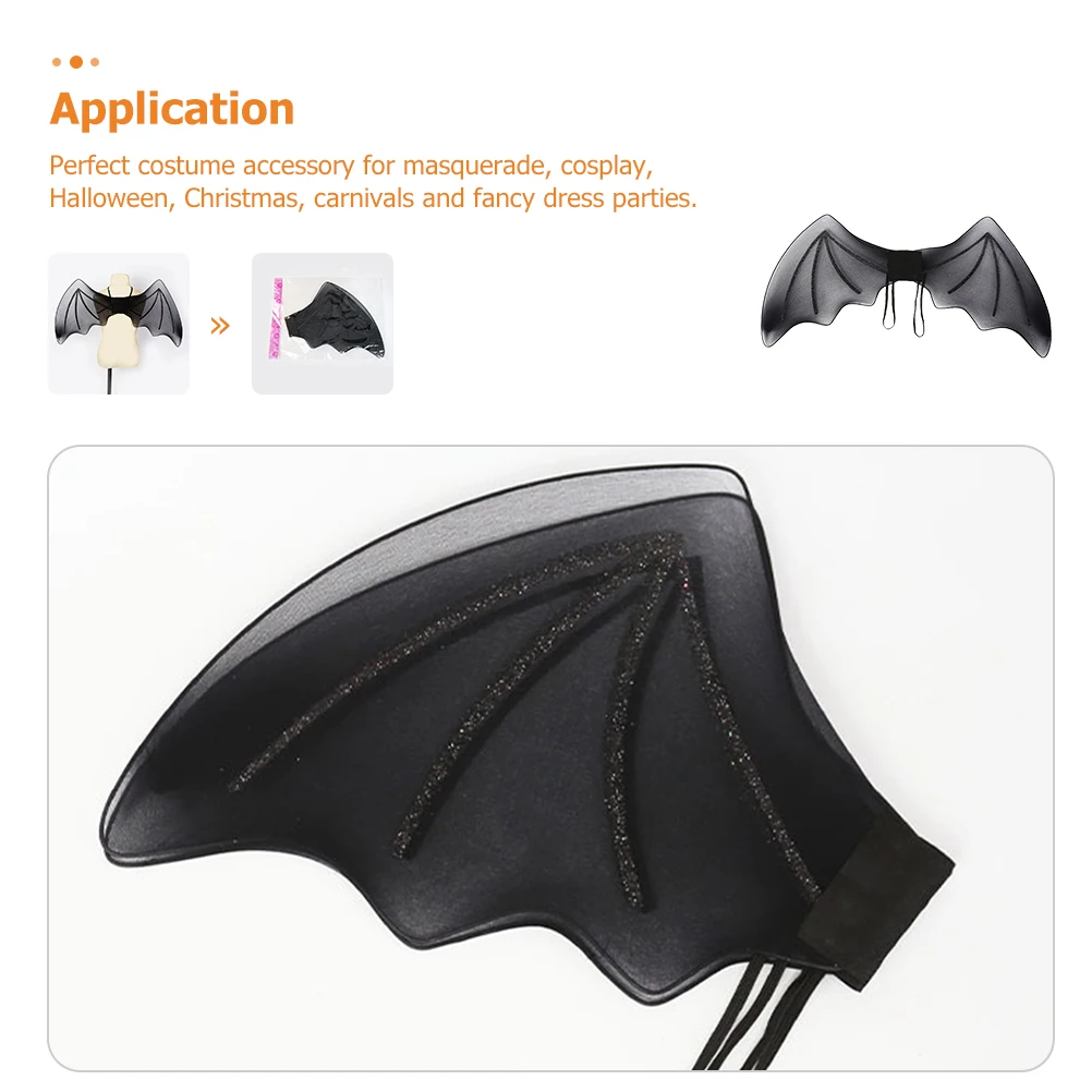 Halloween Black Bat Wing Cosplay Costume Accessory Realistic Devil Party Prop Lifelike Halloween Masquerade Carnival
Halloween Black Bat Wing Cosplay Costume Accessory Realistic Devil Party Prop Lifelike Halloween Masquerade Carnival