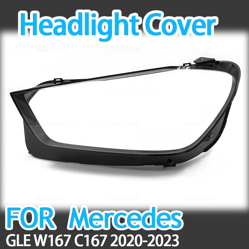 For Benz GLE W167 C167 GLE300 GLE400 GLE450 2020-2023 Auto Headlamp Cover Headlight Caps Lampshade Housing Lamp Shell Glass Lens
For Benz GLE W167 C167 GLE300 GLE400 GLE450 2020-2023 Auto Headlamp Cover Headlight Caps Lampshade Housing Lamp Shell Glass Lens