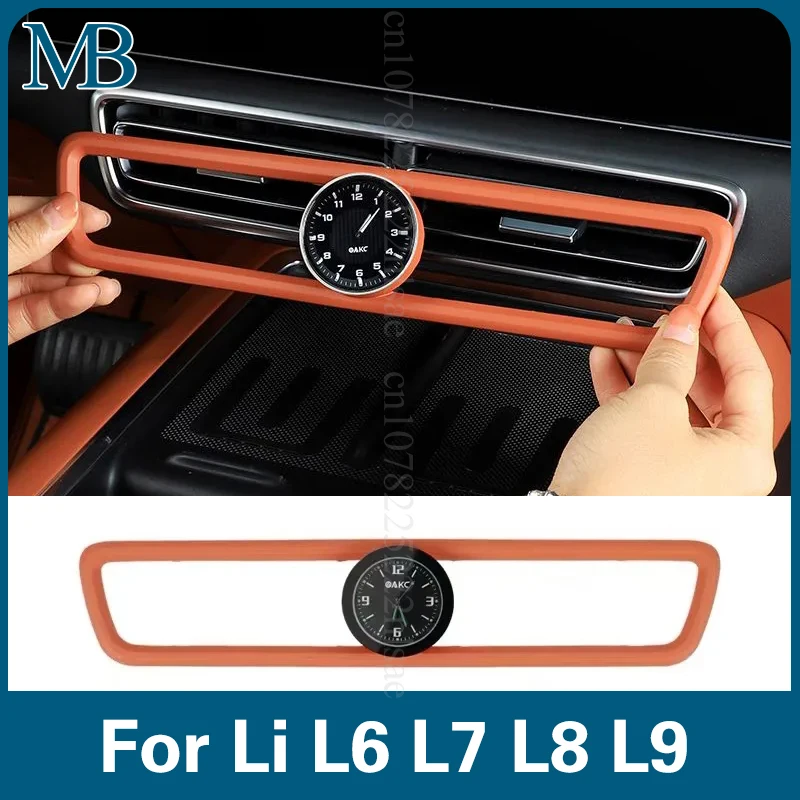 For Lixiang Accessories Car Clock L6 L7 L8 L9 Li9 Accessories Advanced Light Luxury Car Conversion Interior Mouldings
For Lixiang Accessories Car Clock L6 L7 L8 L9 Li9 Accessories Advanced Light Luxury Car Conversion Interior Mouldings