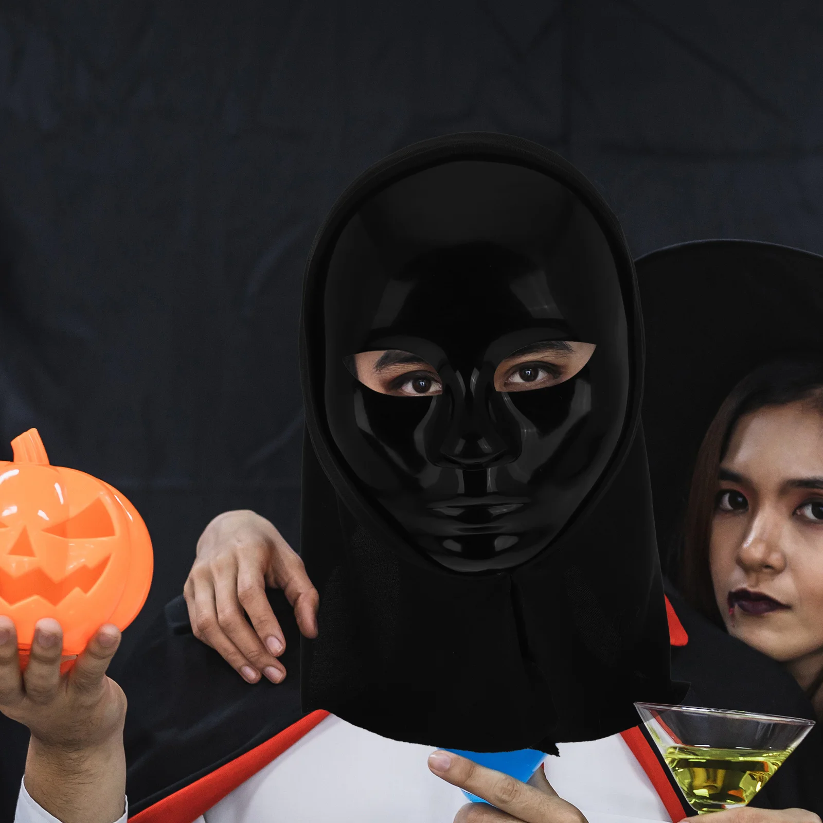 Black Mask Full Face Halloween Masks for Men Women Plastic Decorative Party Masks Street Dance Masquerade Ball Proms Realistic
Black Mask Full Face Halloween Masks for Men Women Plastic Decorative Party Masks Street Dance Masquerade Ball Proms Realistic
