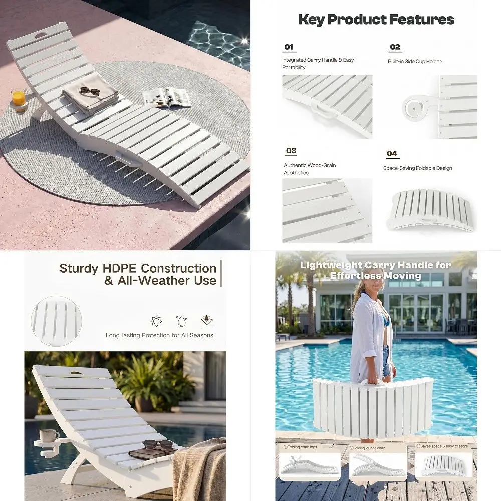 Chaise Lounge Chairs Set of 2 w Coffee Table, 5 Angle Backrest and Removable Cushions, PE Wicker Rattan Outdoor Lounge Chair Po
Chaise Lounge Chairs Set of 2 w Coffee Table, 5 Angle Backrest and Removable Cushions, PE Wicker Rattan Outdoor Lounge Chair Po