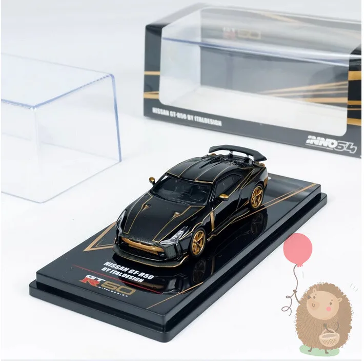 INNO 1/64 Nissan GTR R50 By ITALDESIGN Alloy Diecast Model Car collectible Gifts
INNO 1/64 Nissan GTR R50 By ITALDESIGN Alloy Diecast Model Car collectible Gifts